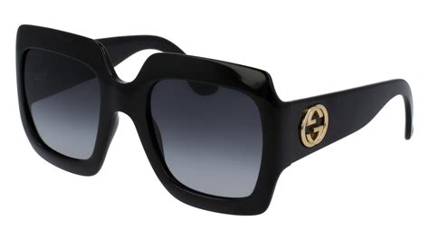 Gucci GG0053S Rectangle Sunglasses For Women .